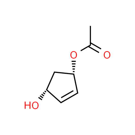 (1R,4S)-4-Hydroxycyclopent-2-en-1-yl acetate