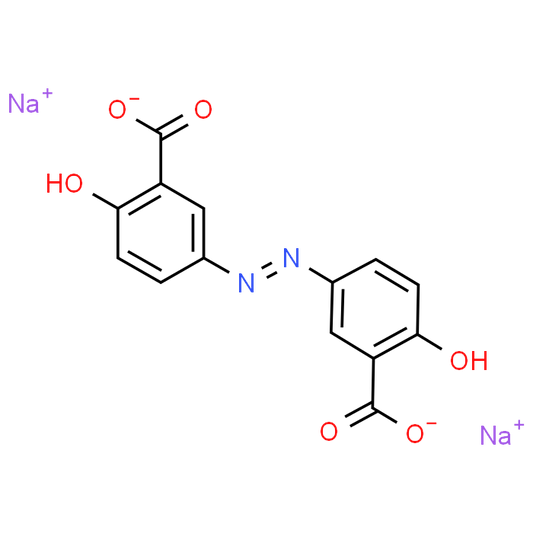 Sodium 5,5'-(diazene-1,2-diyl)bis(2-hydroxybenzoate)