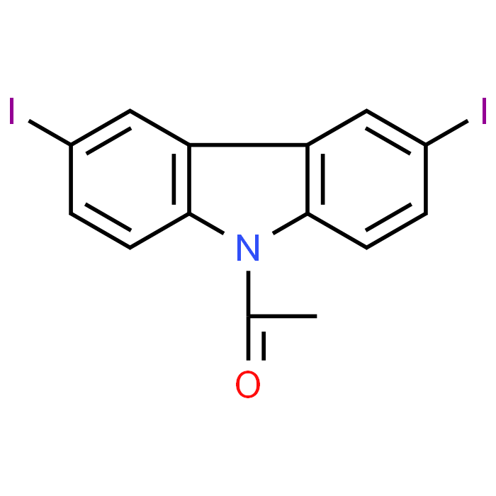 1-(3,6-Diiodo-9H-carbazol-9-yl)ethanone