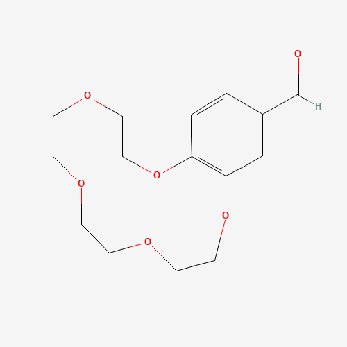 2,5,8,11,14-Pentaoxabicyclo[13.4.0]nonadeca-1(15),16,18-triene-17-carbaldehyde