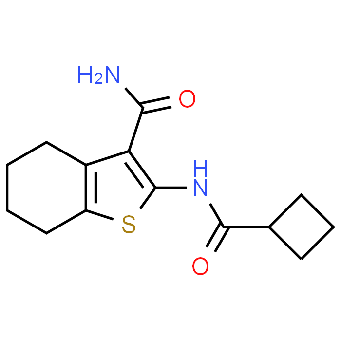 2-(Cyclobutanecarboxamido)-4,5,6,7-tetrahydrobenzo[b]thiophene-3-carboxamide