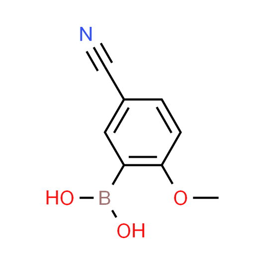 (5-Cyano-2-methoxyphenyl)boronic acid