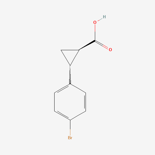 trans-2-(4-Bromophenyl)cyclopropanecarboxylic acid