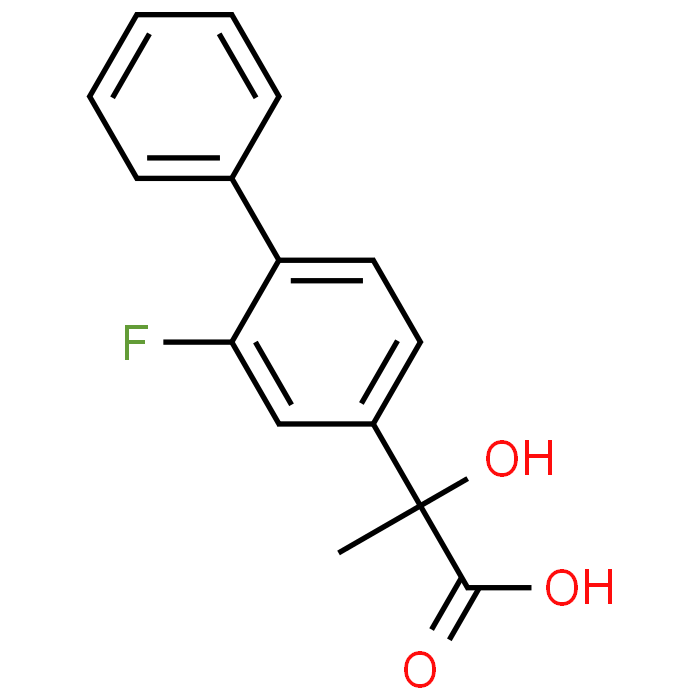 2-(2-Fluoro-[1,1'-biphenyl]-4-yl)-2-hydroxypropanoic acid