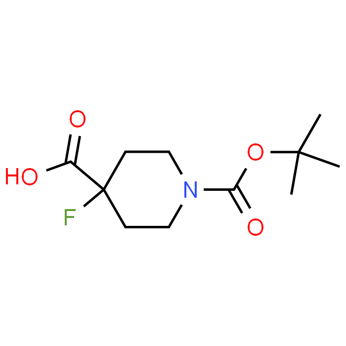 1-Boc-4-fluoropiperidine-4-carboxylic acid