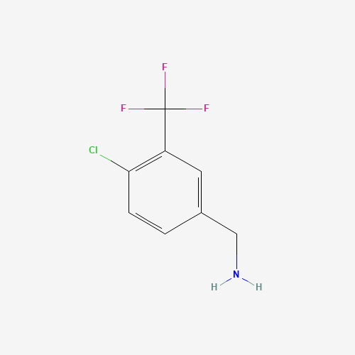 (4-Chloro-3-(trifluoromethyl)phenyl)methanamine