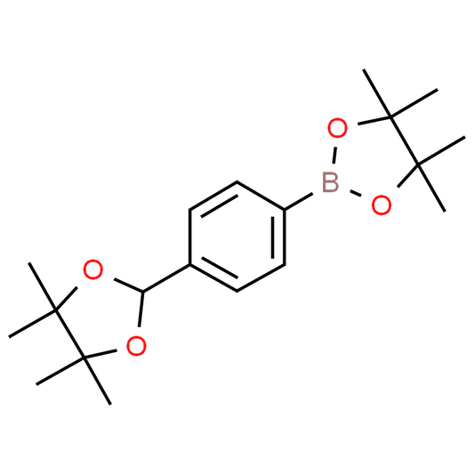 4,4,5,5-Tetramethyl-2-[4-(4,4,5,5-tetramethyl-1,3-dioxolan-2-yl)phenyl]-1,3,2-dioxaborolane