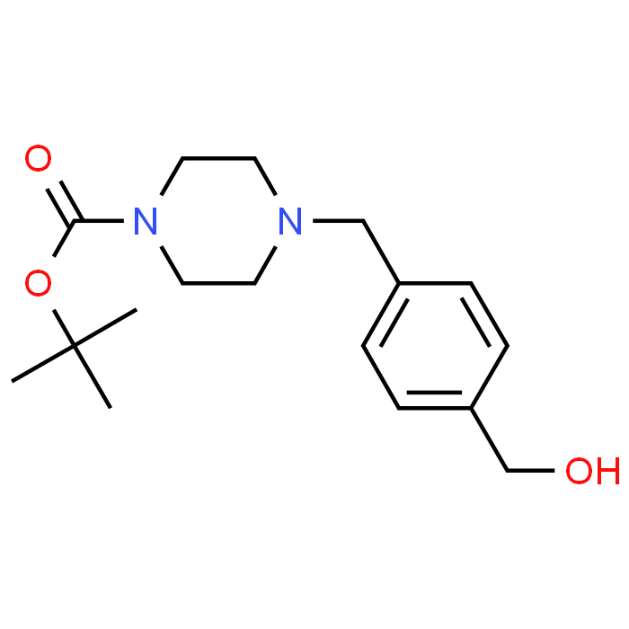 tert-Butyl 4-(4-(hydroxymethyl)benzyl)piperazine-1-carboxylate