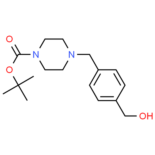 tert-Butyl 4-(4-(hydroxymethyl)benzyl)piperazine-1-carboxylate