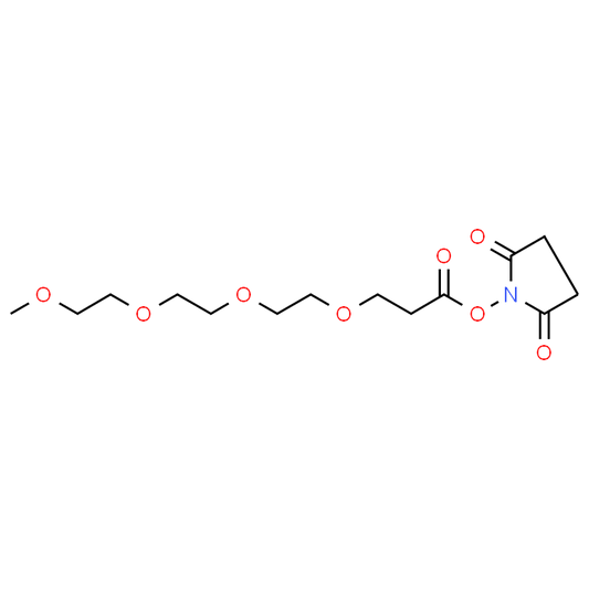 2,5-Dioxopyrrolidin-1-yl 2,5,8,11-tetraoxatetradecan-14-oate