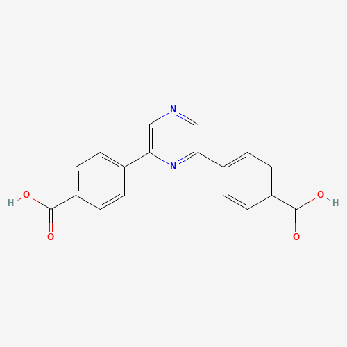 4,4'-(Pyrazine-2,6-diyl)dibenzoic acid