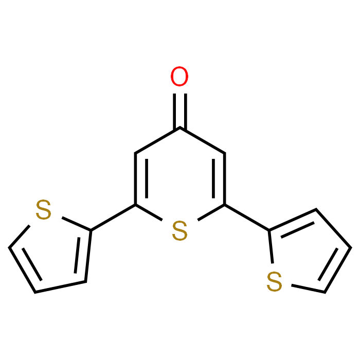 2,6-Di(thiophen-2-yl)-4H-thiopyran-4-one