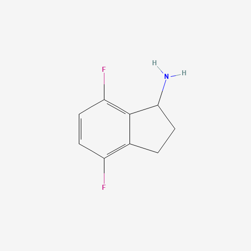 4,7-Difluoro-2,3-dihydro-1H-inden-1-amine
