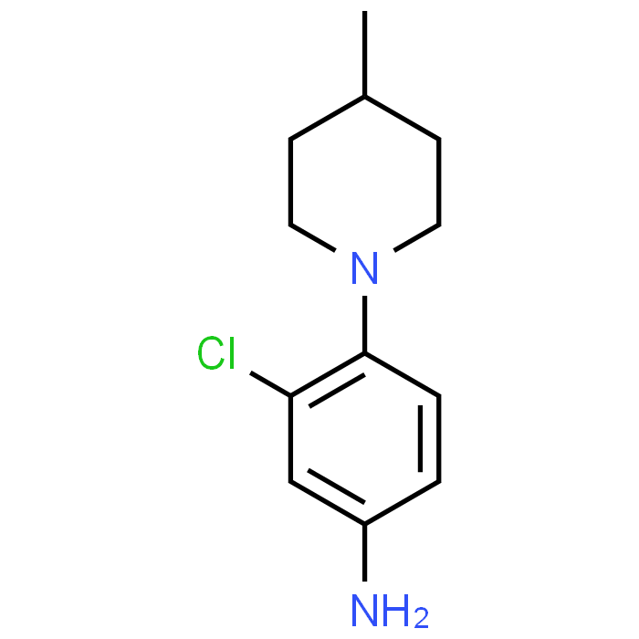 3-Chloro-4-(4-methylpiperidin-1-yl)aniline