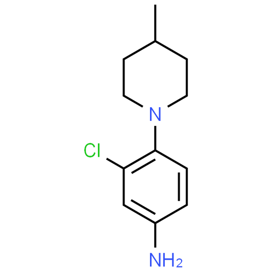 3-Chloro-4-(4-methylpiperidin-1-yl)aniline