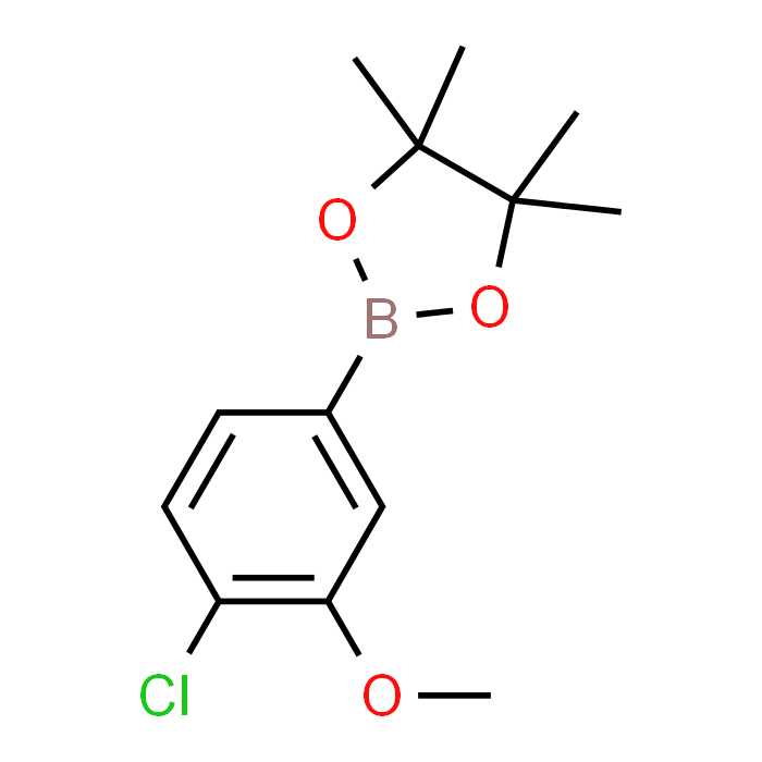 2-(4-Chloro-3-methoxyphenyl)-4,4,5,5-tetramethyl-1,3,2-dioxaborolane