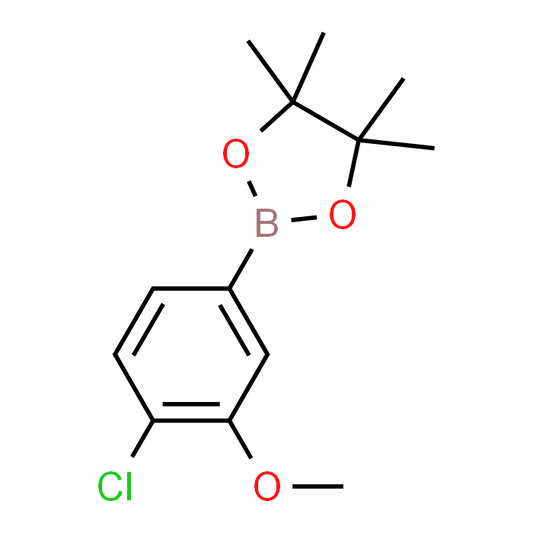 2-(4-Chloro-3-methoxyphenyl)-4,4,5,5-tetramethyl-1,3,2-dioxaborolane