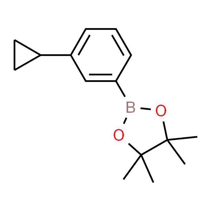 2-(3-Cyclopropylphenyl)-4,4,5,5-tetramethyl-1,3,2-dioxaborolane