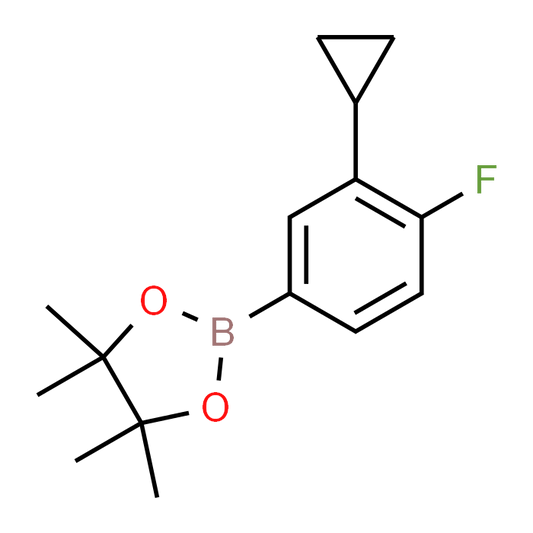 2-(3-Cyclopropyl-4-fluorophenyl)-4,4,5,5-tetramethyl-1,3,2-dioxaborolane