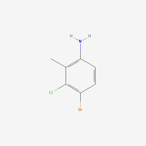 4-Bromo-3-chloro-2-methylaniline