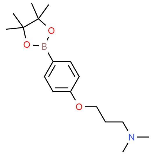 N,N-Dimethyl-3-(4-(4,4,5,5-tetramethyl-1,3,2-dioxaborolan-2-yl)phenoxy)propan-1-amine