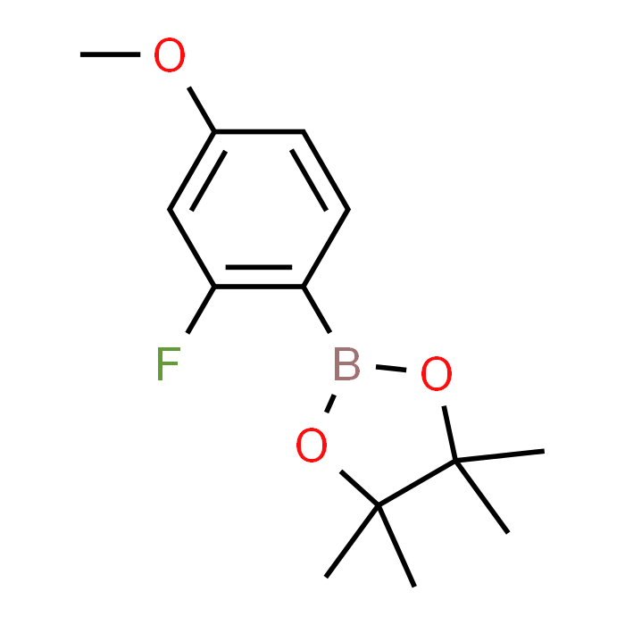 2-(2-Fluoro-4-methoxyphenyl)-4,4,5,5-tetramethyl-1,3,2-dioxaborolane