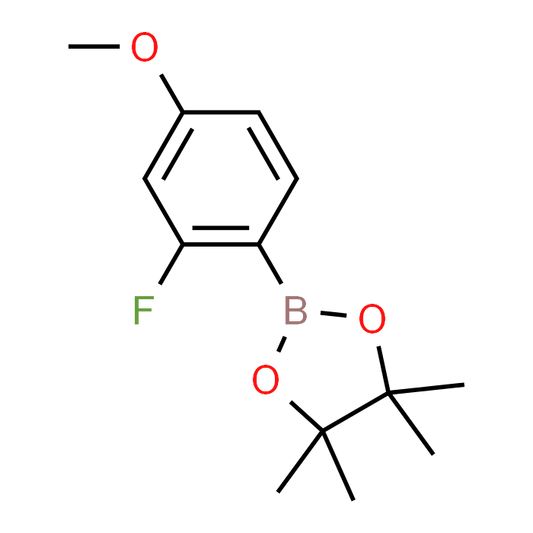 2-(2-Fluoro-4-methoxyphenyl)-4,4,5,5-tetramethyl-1,3,2-dioxaborolane