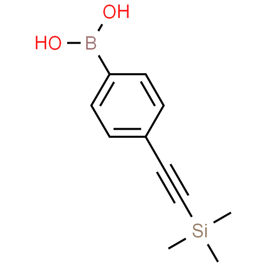 (4-((Trimethylsilyl)ethynyl)phenyl)boronic acid