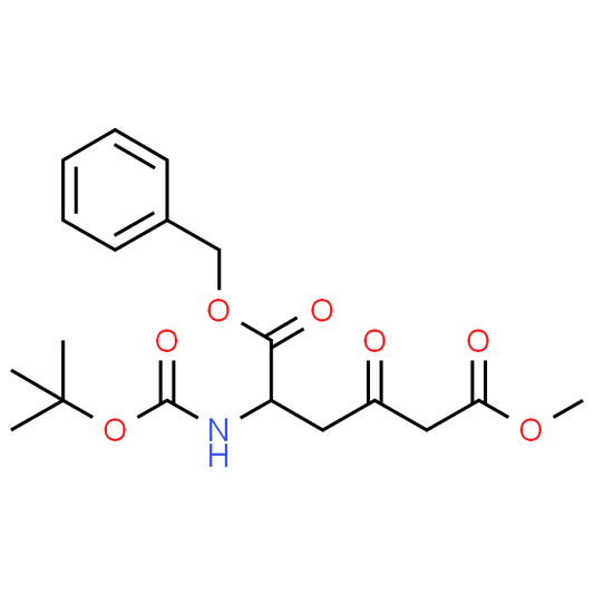 (S)-1-Benzyl 6-methyl 2-((tert-butoxycarbonyl)amino)-4-oxohexanedioate