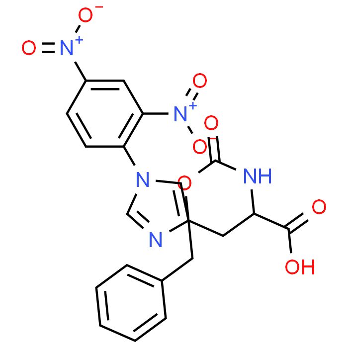 (S)-2-(((Benzyloxy)carbonyl)amino)-3-(1-(2,4-dinitrophenyl)-1H-imidazol-4-yl)propanoic acid