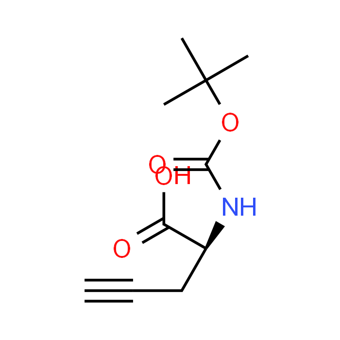 (S)-2-((tert-Butoxycarbonyl)amino)pent-4-ynoic acid