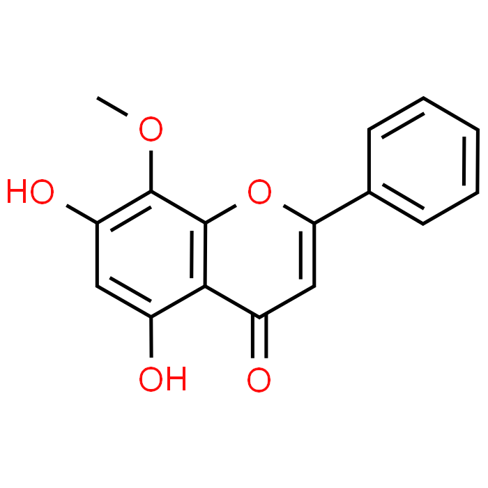 5,7-Dihydroxy-8-methoxy-2-phenyl-4H-chromen-4-one