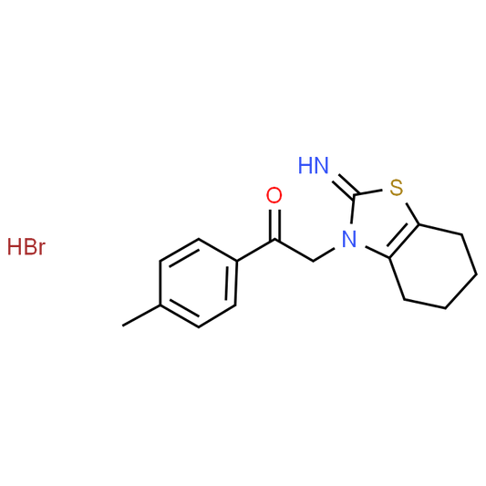 2-(2-Imino-4,5,6,7-tetrahydrobenzothiazol-3-yl)-1-p-tolylethanone Hydrobromide