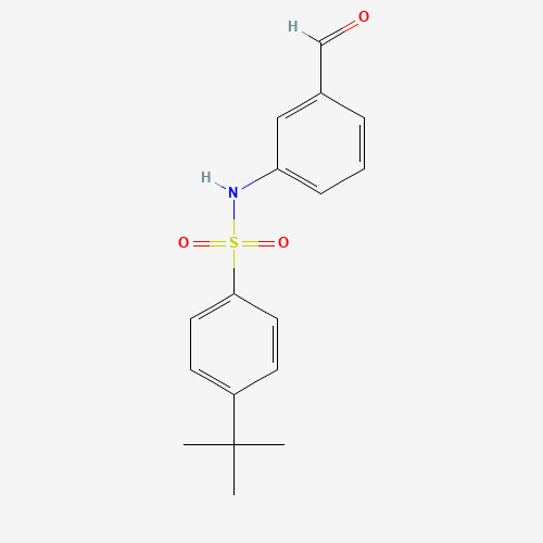 4-(tert-Butyl)-N-(3-formylphenyl)benzenesulfonamide