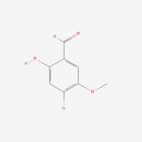 4-Bromo-2-hydroxy-5-methoxybenzaldehyde