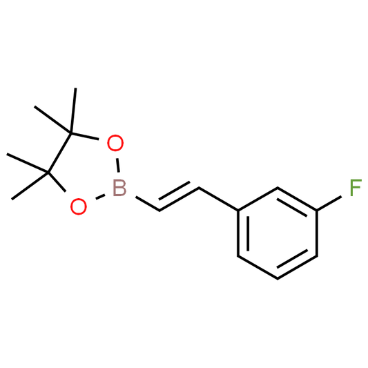 (E)-2-(3-Fluorostyryl)-4,4,5,5-tetramethyl-1,3,2-dioxaborolane