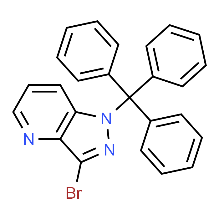 3-Bromo-1-trityl-1H-pyrazolo[4,3-b]pyridine