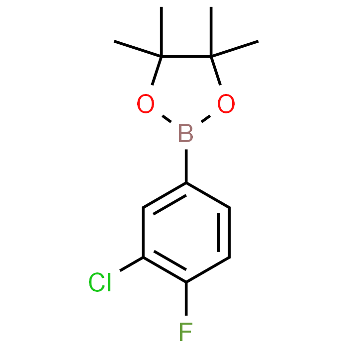 2-(3-Chloro-4-fluorophenyl)-4,4,5,5-tetramethyl-1,3,2-dioxaborolane