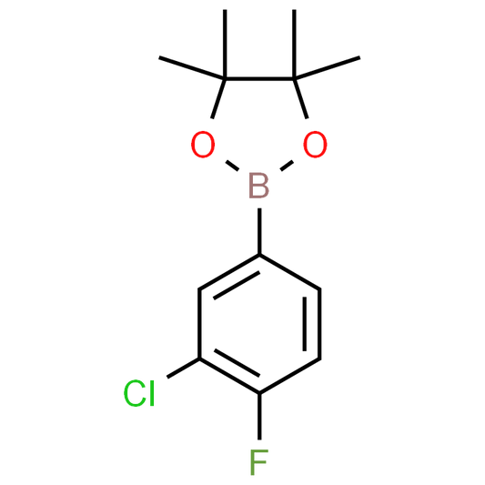 2-(3-Chloro-4-fluorophenyl)-4,4,5,5-tetramethyl-1,3,2-dioxaborolane