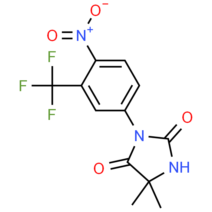 5,5-Dimethyl-3-(4-nitro-3-(trifluoromethyl)phenyl)imidazolidine-2,4-dione