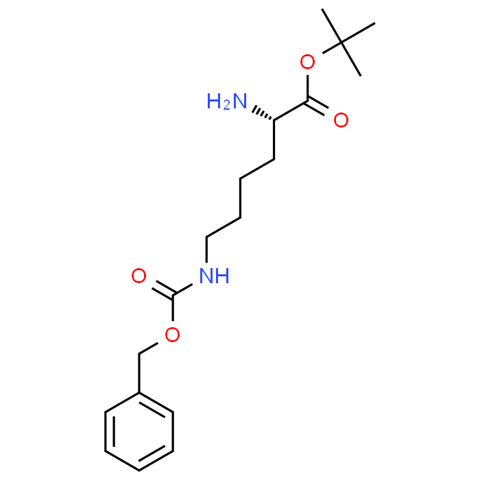 (S)-tert-Butyl 2-amino-6-(((benzyloxy)carbonyl)amino)hexanoate