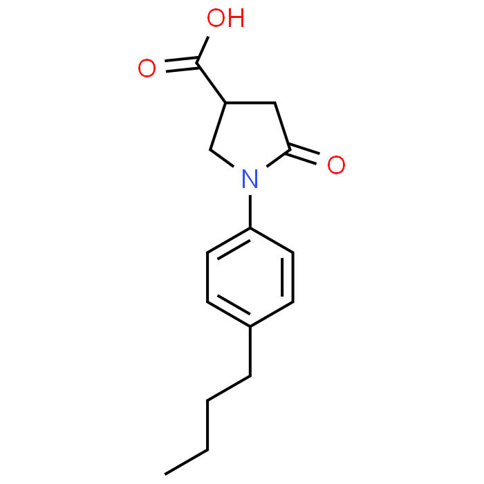 1-(4-Butylphenyl)-5-oxopyrrolidine-3-carboxylic acid