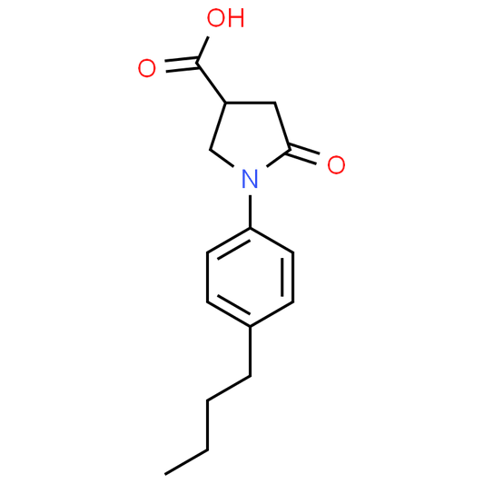 1-(4-Butylphenyl)-5-oxopyrrolidine-3-carboxylic acid