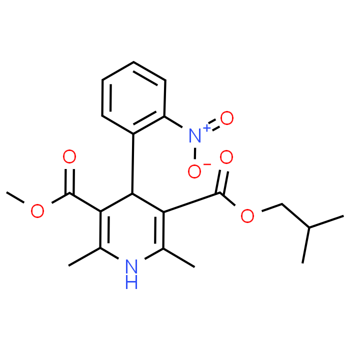 3-Isobutyl 5-methyl 2,6-dimethyl-4-(2-nitrophenyl)-1,4-dihydropyridine-3,5-dicarboxylate