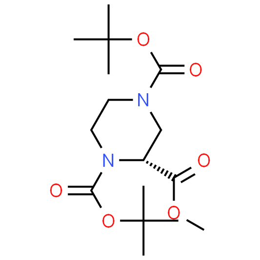 (R)-1,4-Di-tert-butyl 2-methyl piperazine-1,2,4-tricarboxylate