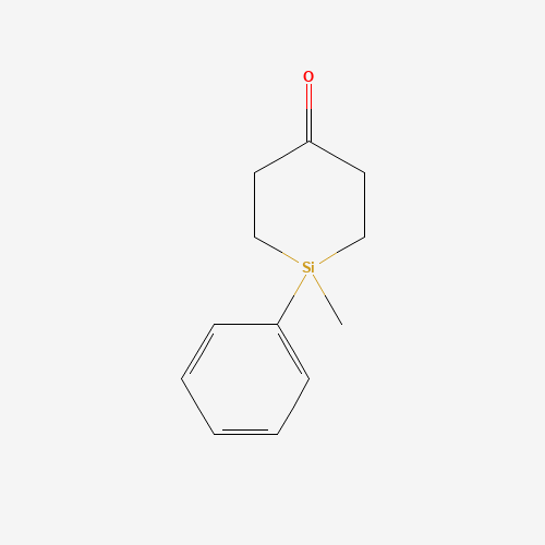 1-Methyl-1-phenylsilinan-4-one