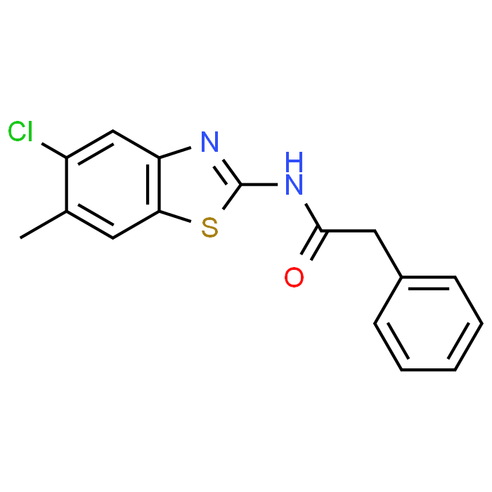 N-(5-Chloro-6-methylbenzo[d]thiazol-2-yl)-2-phenylacetamide