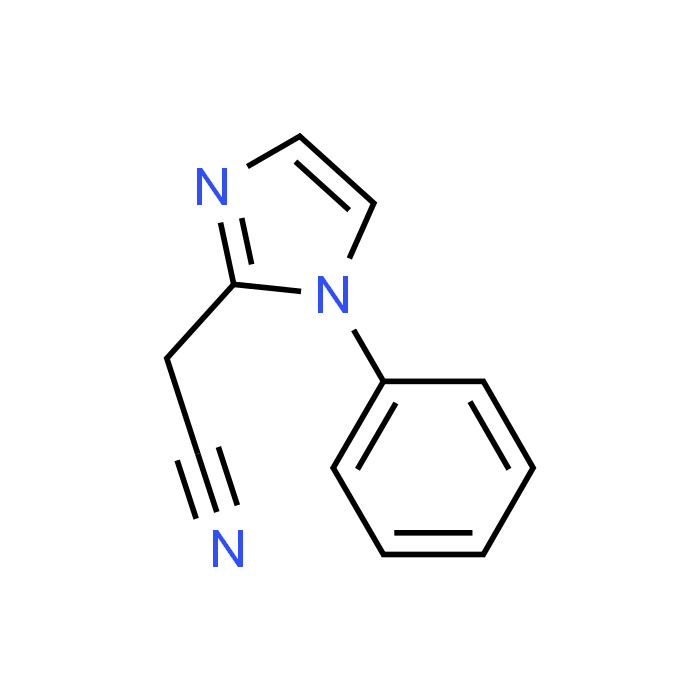 2-(1-Phenyl-1H-imidazol-2-yl)acetonitrile - Achmem