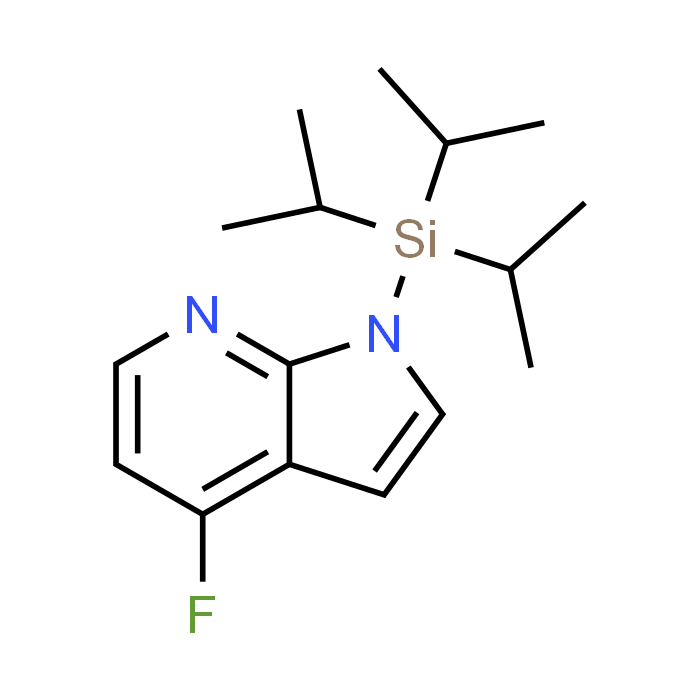 4-Fluoro-1-(triisopropylsilyl)-1H-pyrrolo[2,3-b]pyridine