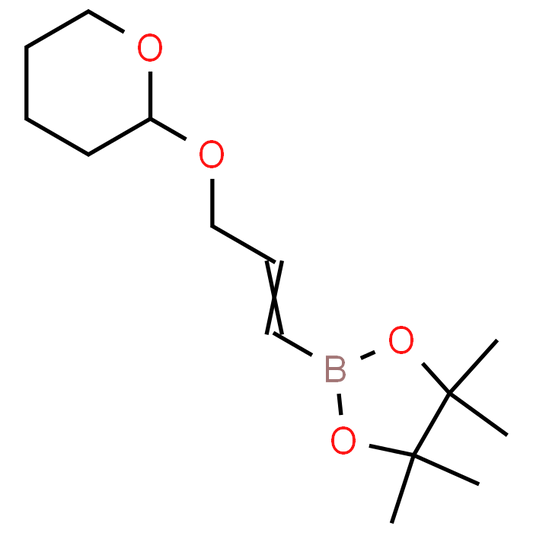 (E)-4,4,5,5-Tetramethyl-2-(3-((tetrahydro-2H-pyran-2-yl)oxy)prop-1-en-1-yl)-1,3,2-dioxaborolane